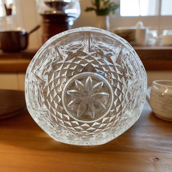 Vintage Cristal d’Arques of Paris lead Crystal Longchamps sugar bowl with lid - Picture 4 of 4